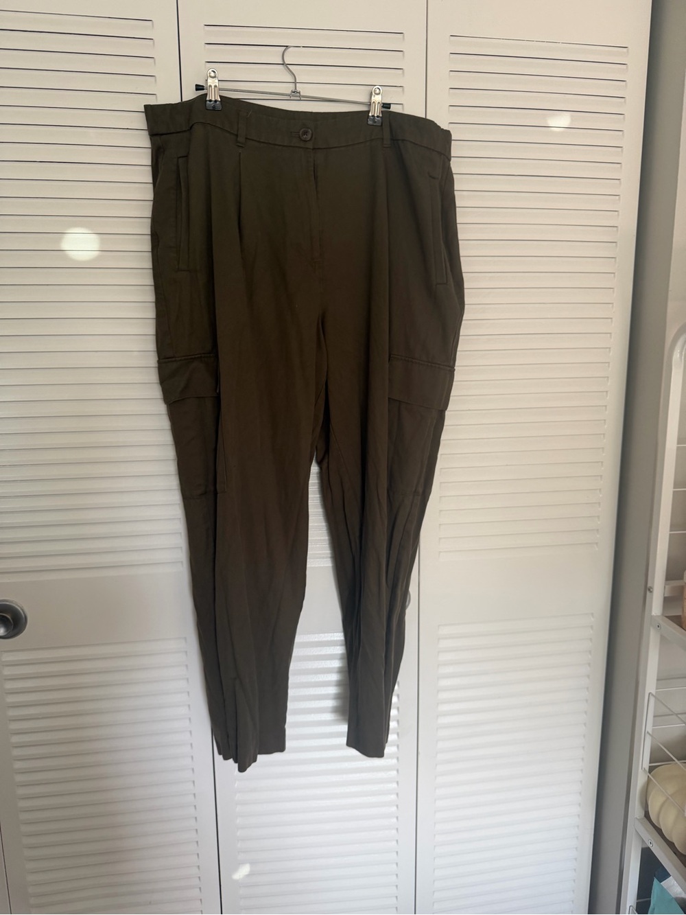 Old Navy Olive Green Straight-Leg Women's Cargo Pants